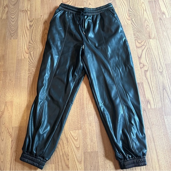 Faux Leather Trousers - Picture 1 of 4